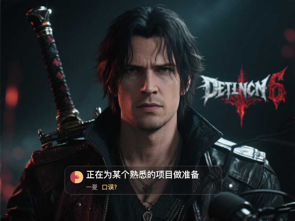 但丁配音演员口误泄密？《鬼泣6》或将由卡普空正式公布！