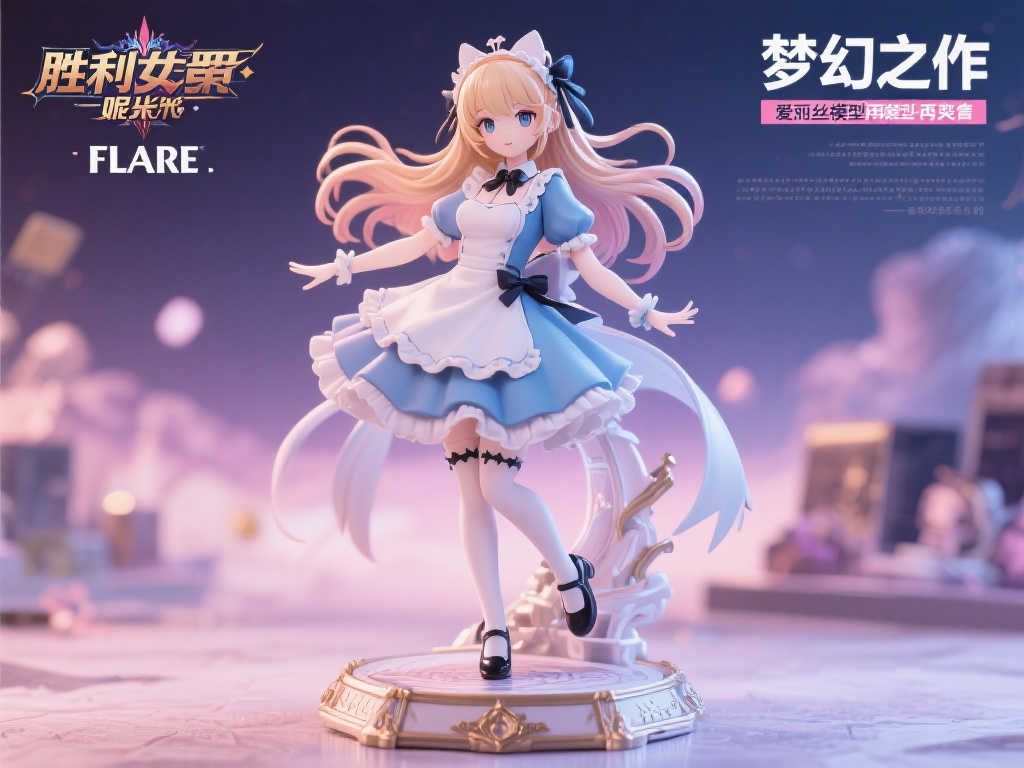 FLARE再度推出《胜利女神：妮姬》爱丽丝模型，限量再售！