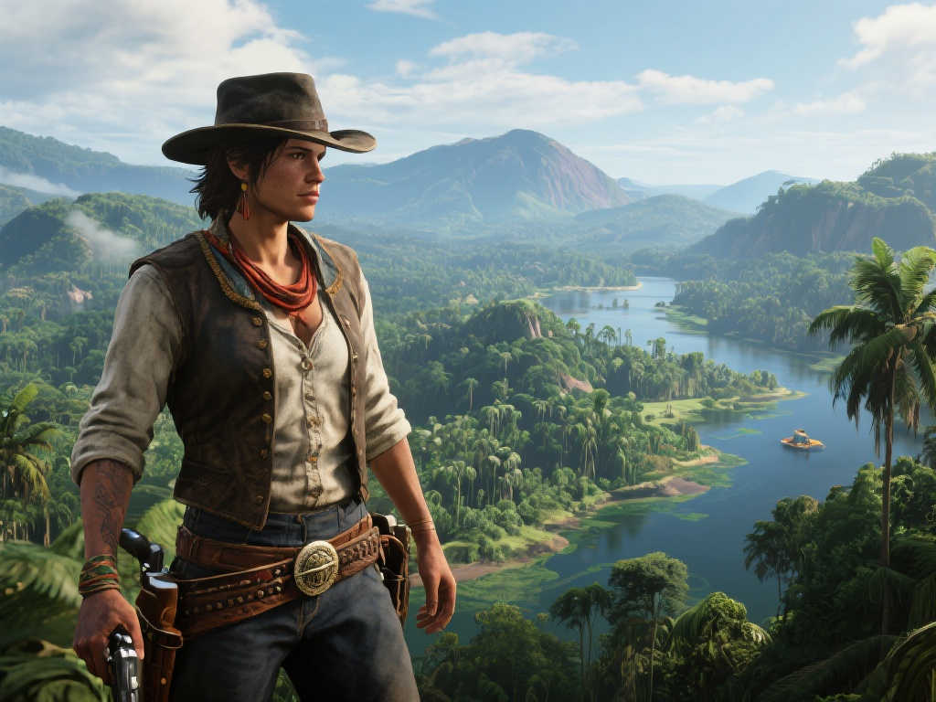 外媒建议《大镖客3》以女武神莎迪为主角：开启南美冒险之旅