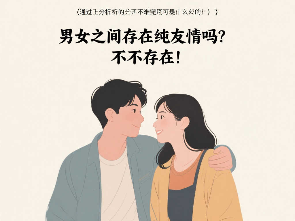 《男女之间能否有纯友谊？（答案：不可能！）》视觉图